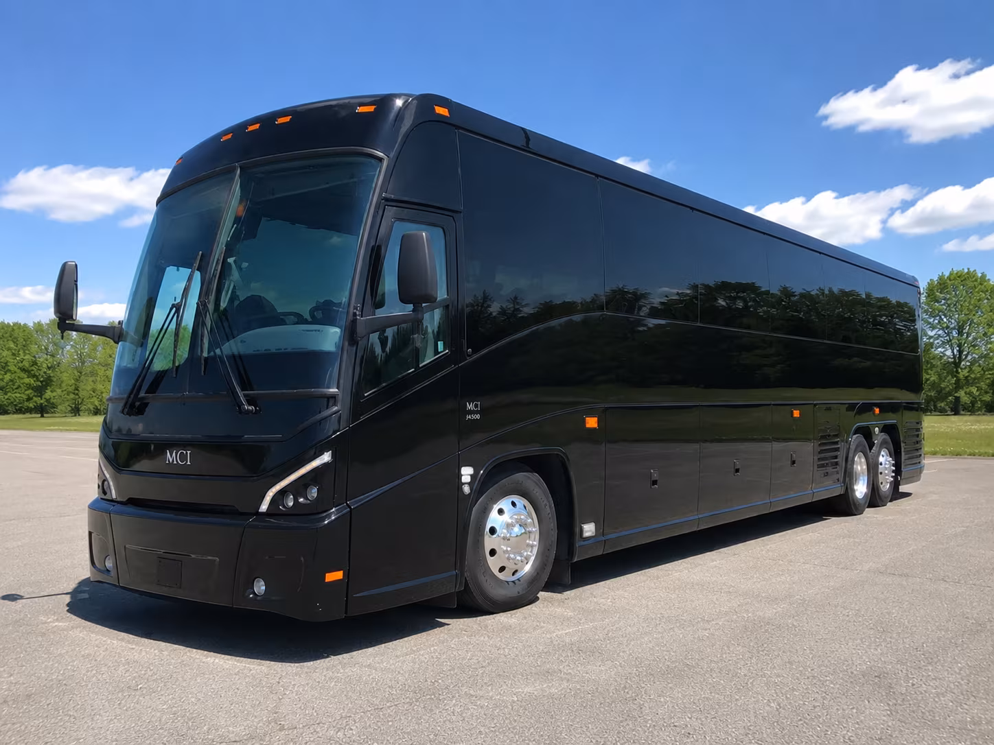 government military charter bus service along the i 90 and us 93 corridors