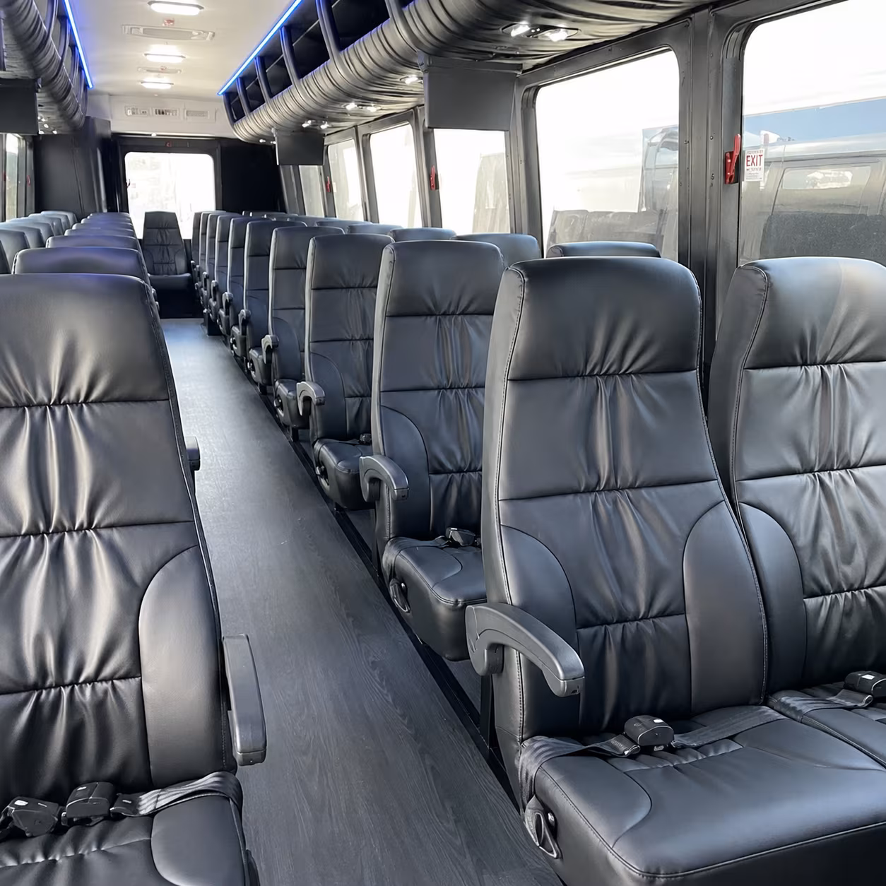 missoula 30 passenger minibus interior
