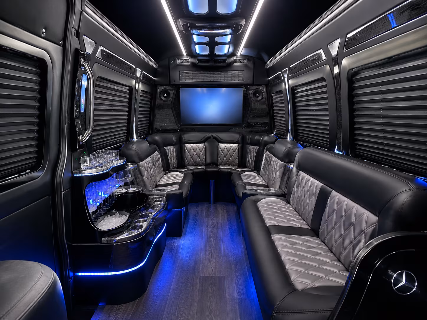 missoula sprinter limousine inside